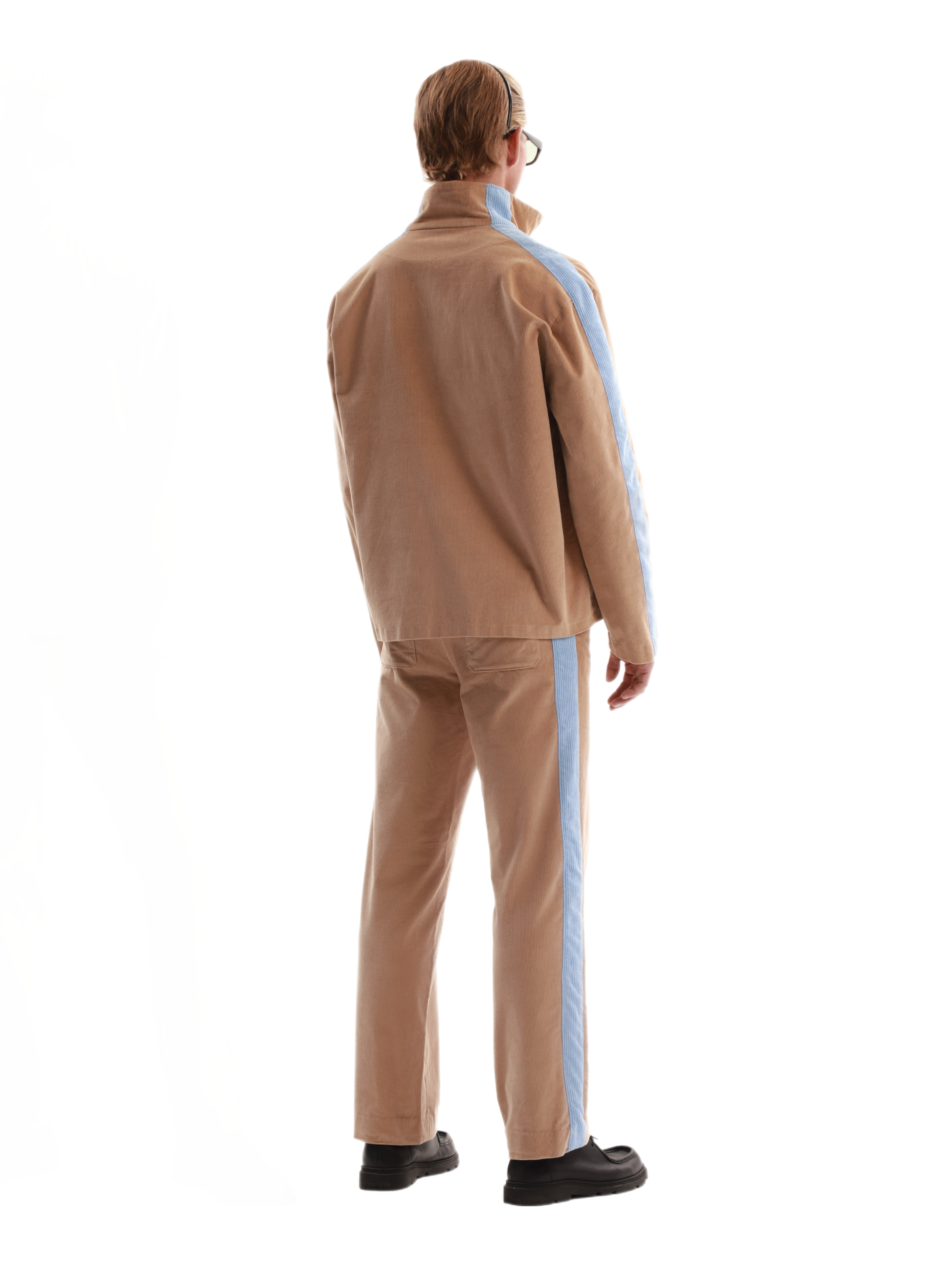 Beige Corduroy Jacket & Pants