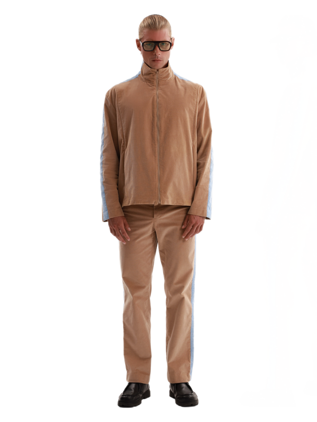 Beige Corduroy Jacket & Pants