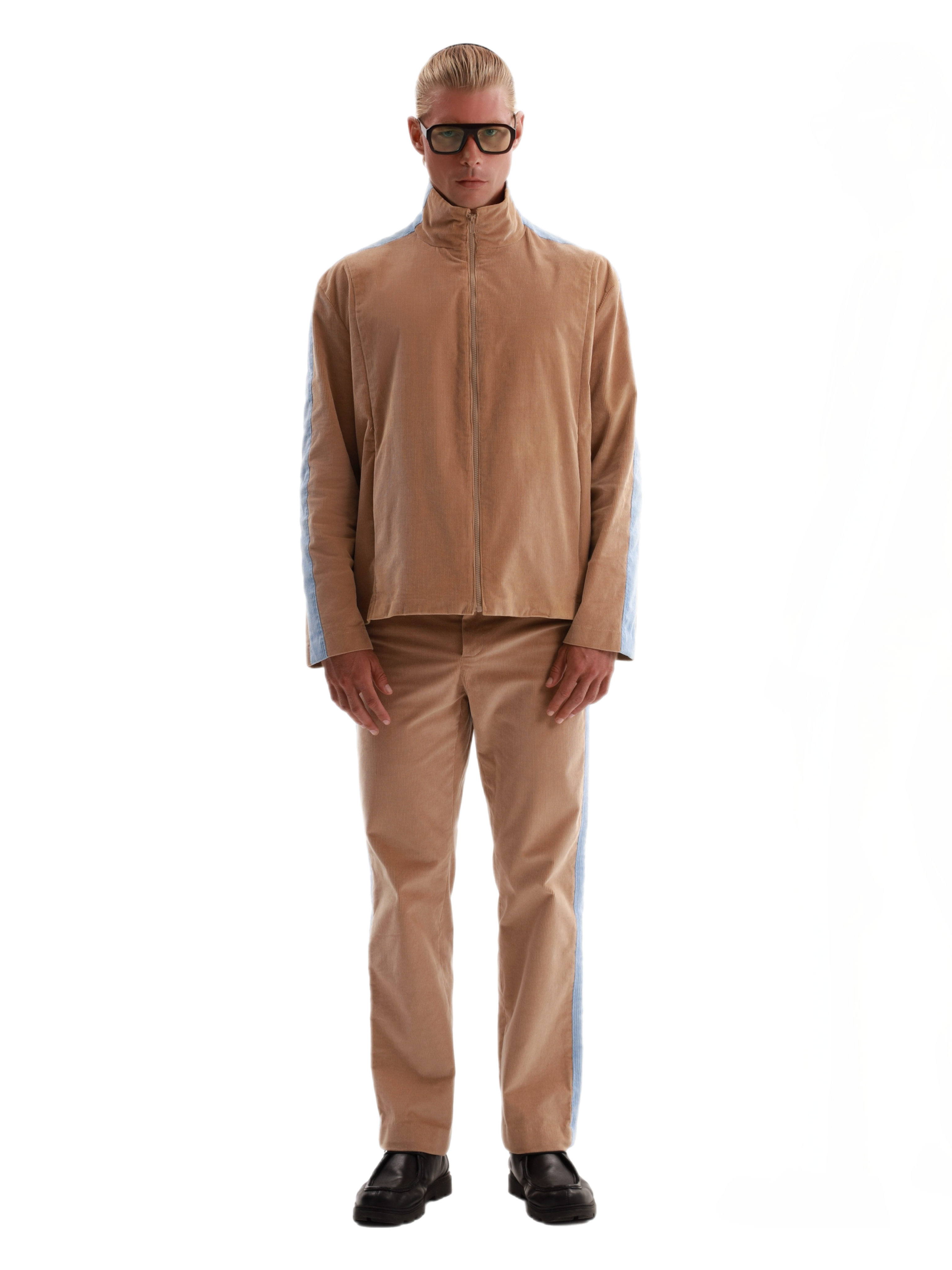 Beige Corduroy Jacket & Pants