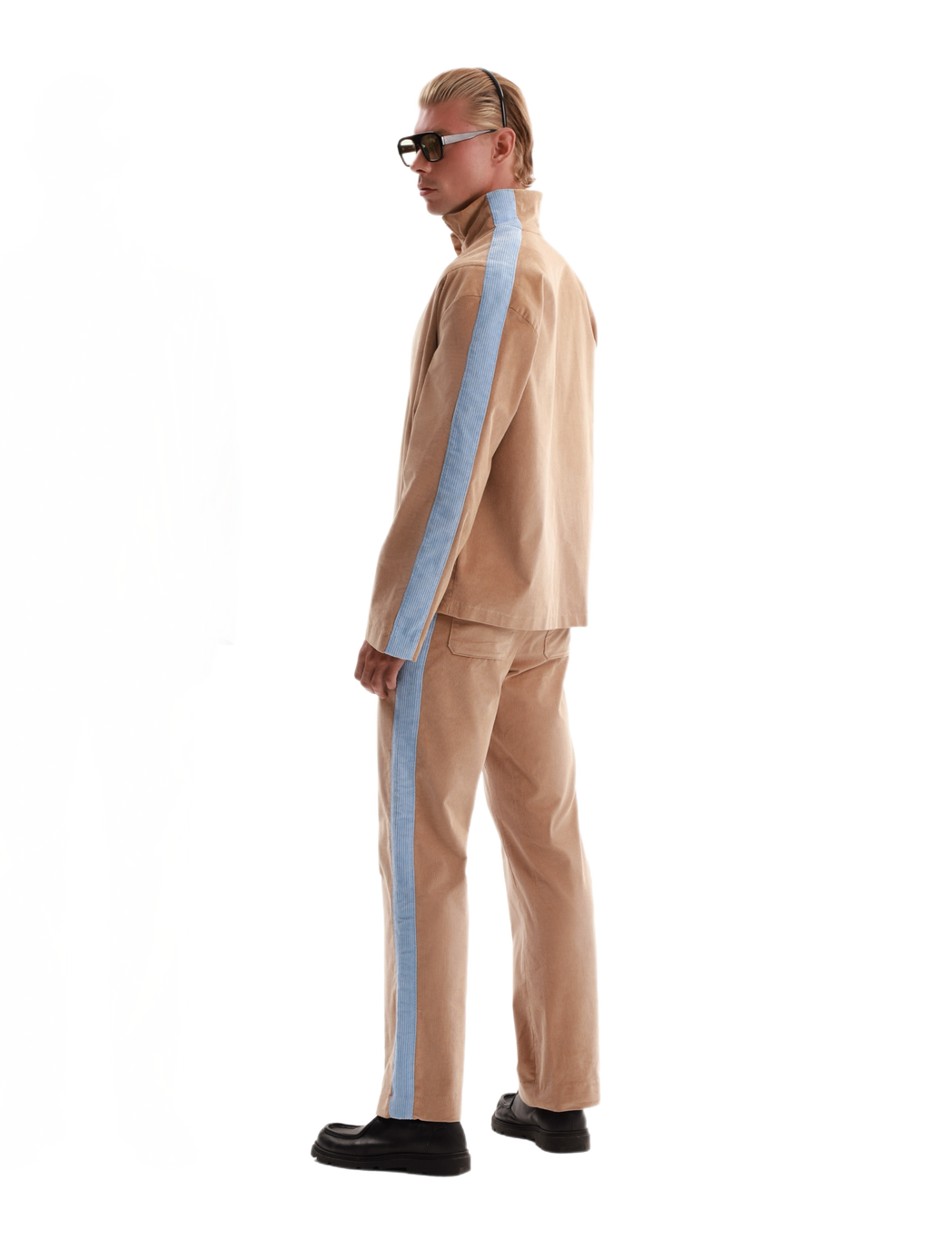 Beige Corduroy Jacket & Pants