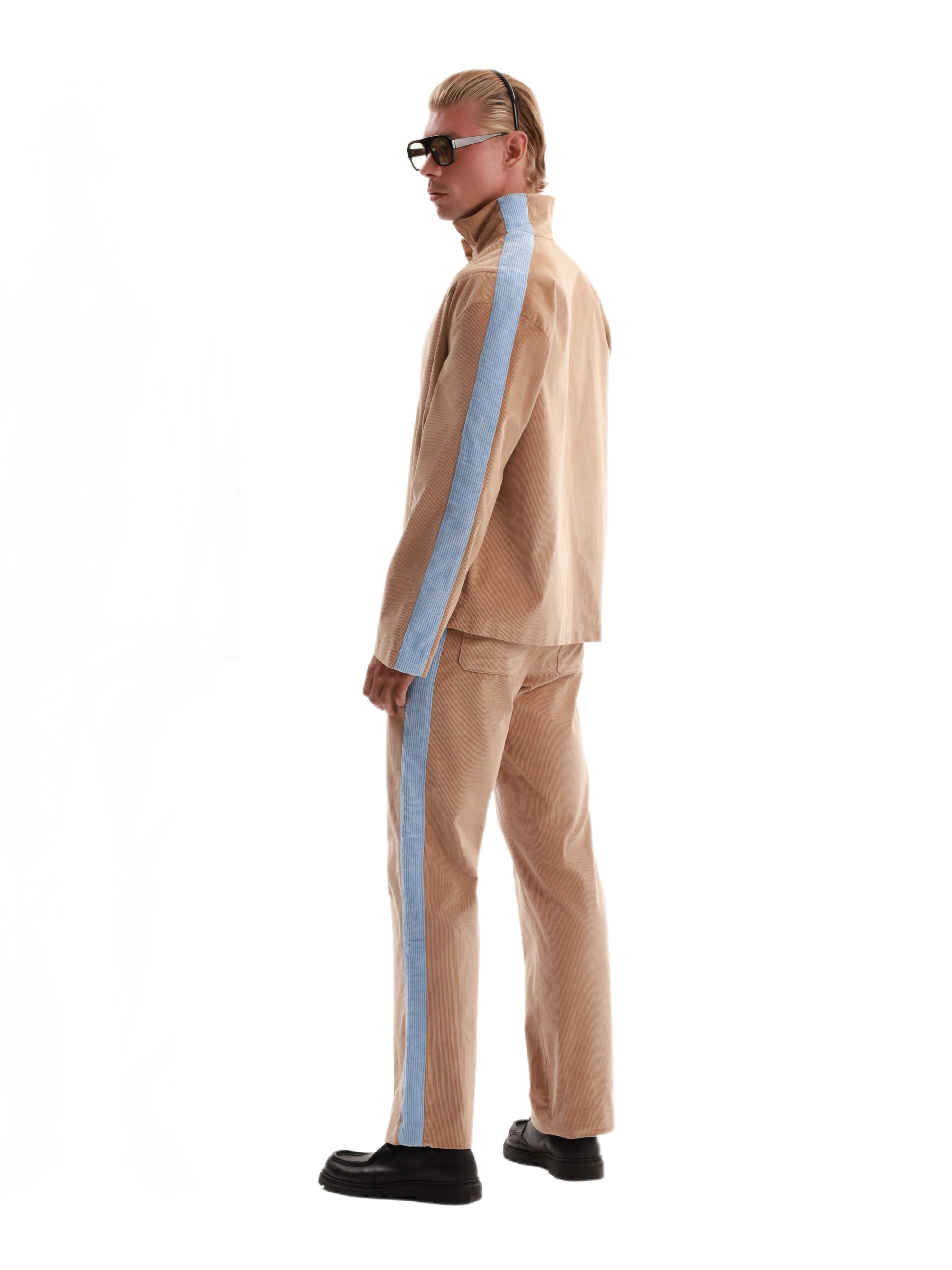 Beige Corduroy Jacket & Pants