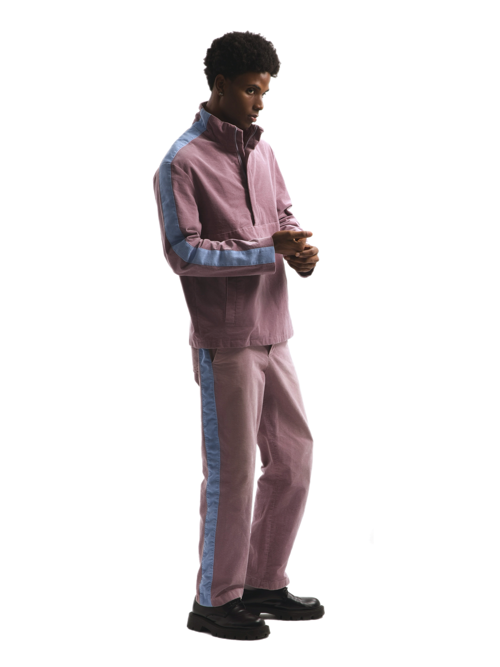 Velvet Half-Zip & Pants