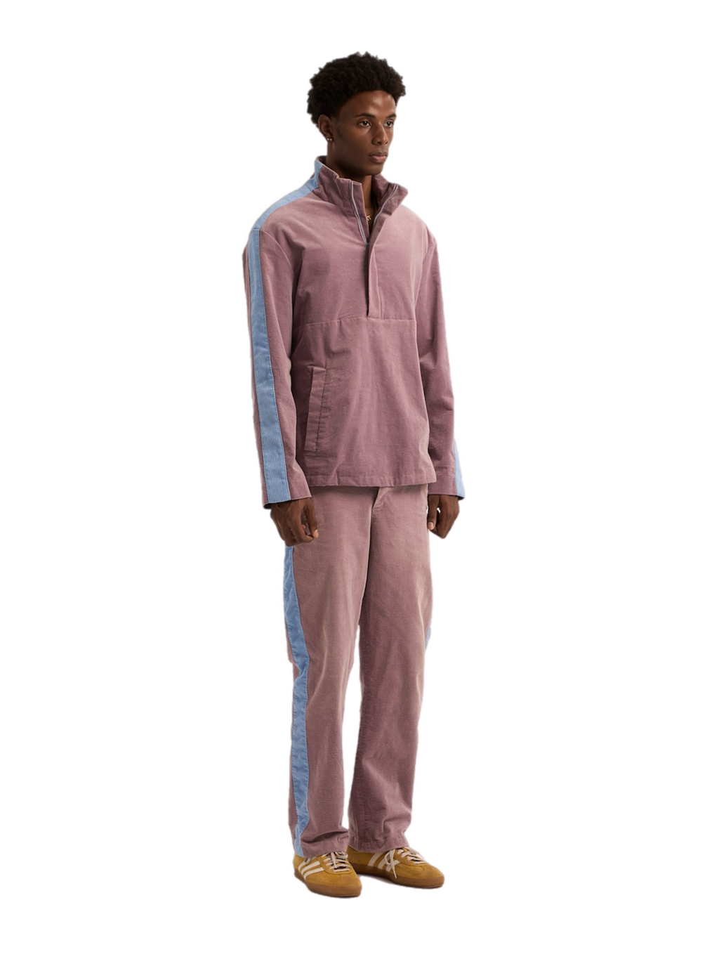 Velvet Half-Zip & Pants