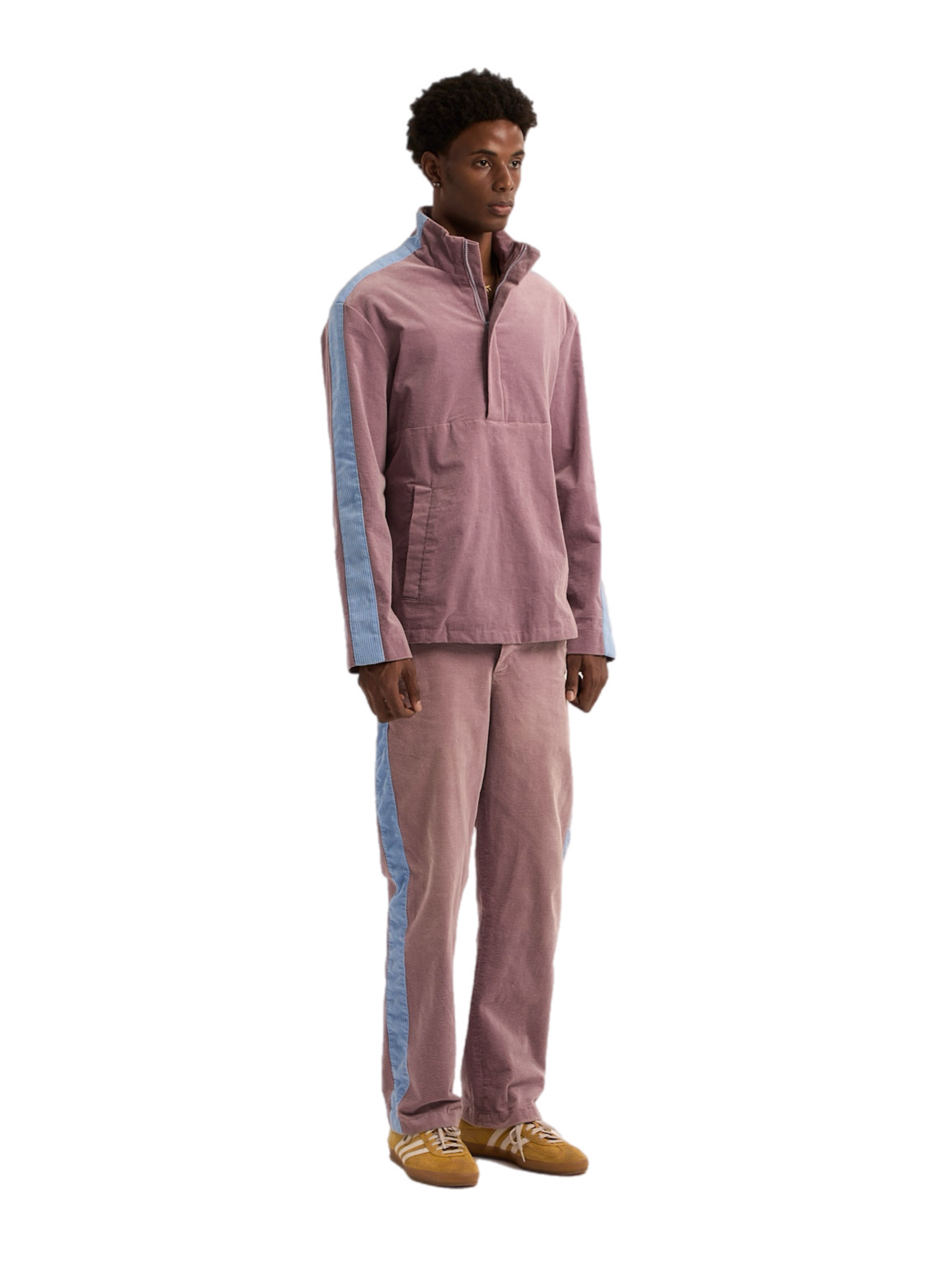 Velvet Half-Zip & Pants